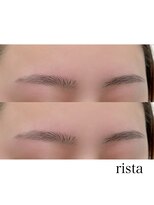 リスタ アンド リアン バイ リスタ(rista & RIAN by rista)&nbsp;眉ワックスで垢抜け