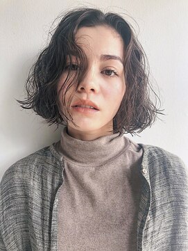 アンティ(ANTI) ボブのアンニュイウェーブパーマ
