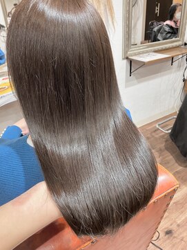 ヘアメイク アンフィ(amphi) 初カラー&トリートメント..~**.