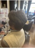 70代ふんわりショートカット