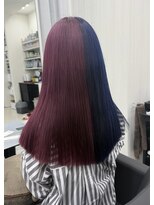 ペヴァ バイ シエンゴールド(PEVA by CIEN gold) ツートンカラー/ブリーチ/ピンク/ブルー#浜松駅#カラー#ブリーチ