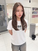 ステラ ヘア デザイン サロン(STELLA hair design salon)&nbsp;レイヤーハッシュカット　ハイトーングレージュ　【杉若】