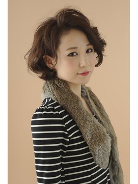 ノーラン(NoLan) 柔らか愛されウェーブボブスタイル！！