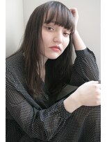 プレディカ(pledica) 【pledica】重めバングのアッシュロング【c】【pledica 表参道】