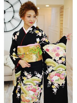 ゲッカビジン(GEKKABIJIN) レンタル振袖FS-45 37000円《東京着物レンタル 六本木月下美人》