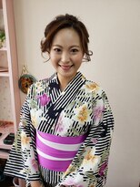 美容室イーナ(e na)&nbsp;愛され浴衣スタイル♪