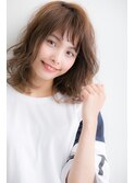 デジタルパーマひし形シルエットロブ【リヴィエラ上野御徒町】