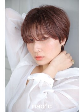ナオシ トレス 富雄店(nao*c tres) 【奈良/富雄nao*c】☆大人かわいい丸みマッシュショートヘア