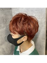 キャラ シャローネ 池袋(Chara Chalone)&nbsp;アプリコット/マッシュショート/刈り上げ【池袋/本松】