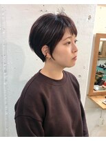 リッカ(RICCA)&nbsp;【RICCA渡辺】ピンクカラー＆丸みのショートスタイル