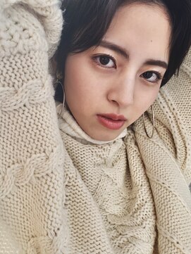 エルム(elm) 【elm】大人黒髪タイトショートボブ