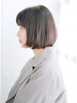ウル 吉祥寺(ulu)&nbsp;ダークカラーのモードボブスタイル