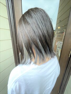 ヘア メイク ココ(hair make coco) インナーブリーチ×グレージュ♪