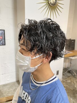 エルオム(EL.HOMME) 【AOI】センターパート×縦落ちスパイラル