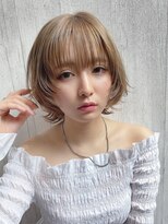 リアイス(Re:ICE) ミルクティーベージュミニウルフ