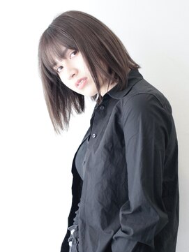 ココ 原宿(KOKO) 黒髪小顔クラゲヘアーオリーブグレーココアベージュ