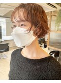 ゆるっとショートニュアンスパーマ