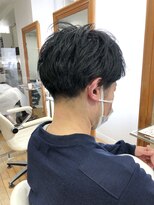 ヘッズ 本八幡店(HEADS)&nbsp;MEN'S HAIR  センターパート　サイドパート　韓国マッシュ
