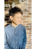 癖毛風ショート