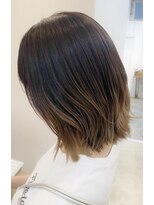 ［金子涼］オシャレ感のあるミディアムスタイル！新橋/ミネコラ