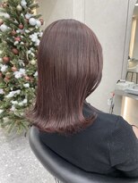 ロンド マーレ 天神大名店(Lond mare)&nbsp;イメチェン/チェリーブラウン/フェミニン/ダークアッシュ/束感