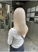 ケアブリーチ ハイトーン ブロンドヘア 韓国