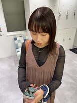 オーシャン(Ocean) 【Ocean Hair&Life 田中愛梨】ブリーチなしred &切りっぱなし