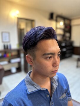 ヘアー ビジン(Hair Bijin) ７：３刈り上げスタイル