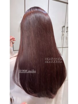 ヴァネッサ VANESSA チェリーブラウンカラー韓国風ヘアテンダートリートメント