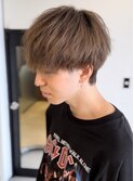 ジェンダーレスミルクティーベージュマッシュ