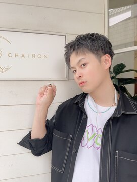 アミュレ(Amule) 林明寛くんブリーチ2回で作るシルバーカラースパイキーショート