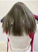 ☆ブリーチなしダブルカラー オリーブ オリーブベージュ