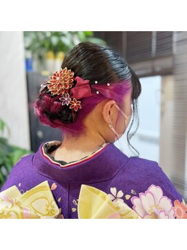 ヴァイス 渋谷店(VAICE) 《成人式》まとめ髪ヘアセット