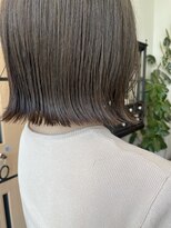 ルードノエル(Rue de Noel)&nbsp;秋冬におすすめ切りっぱなしボブ.○