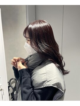 リアン バイ キートス(Lien by kiitos) こっくり暖色カラー/波巻き/カシスカラー/韓国風