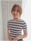 ナチュラルマッシュショート