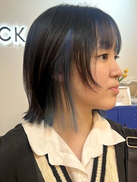 ラック 津田沼(LUCK) インナーカラーブルー/津田沼/船橋/レイヤー