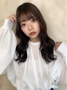 ニスル 町田店(NISURU) 黒髪/クラゲヘアー/オリーブグレー/小顔/ココアベージュ