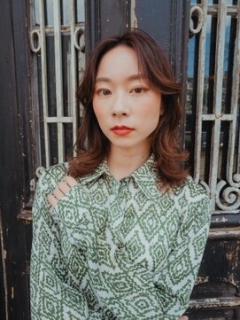 エーバイフー 江坂店(A BY WHO) A BY WHO 江坂/レイヤーヘア/透明感カラー