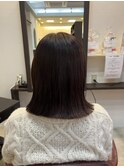 切りっぱなしボブ