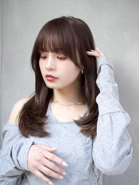 ガーデンヨコハマエスト(GARDEN YOKOHAMA est) レイヤーカット　似合わせカット　透明感カラー　美髪イメチェン