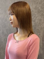 シック(chic.)&nbsp;ミディアムボブ×酸性縮毛矯正