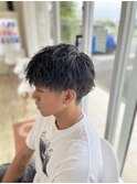メンズツイストパーマ