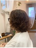スパイラルパーマ」