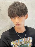 原宿縦落ちツイストスパイラルパーマツイスパ刈り上げ大人ヘア