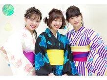マイ スタイル バイ ヤマノ 仙台店(My Style by Yamano)の雰囲気（浴衣着付ヘアセット予約受付中。着付のみも、お気軽に！）
