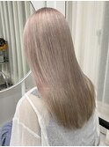 !ダブルカラーホワイトブロンド金髪ホワイトベージュ#原宿