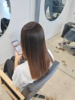 ビーヒアナウ N゜03 金沢駅西店(BE HERE NOW) グレージュ/白髪ぼかし/赤み消しカラー/艶髪/髪質改善カラー