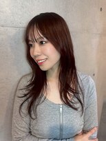 ブルーメ(Blume...)&nbsp;小顔ロングレイヤー/ザクザクレイヤー/韓国ヘア/ハッシュカット