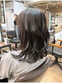 【担当：森口】セミロング巻き仕上げ